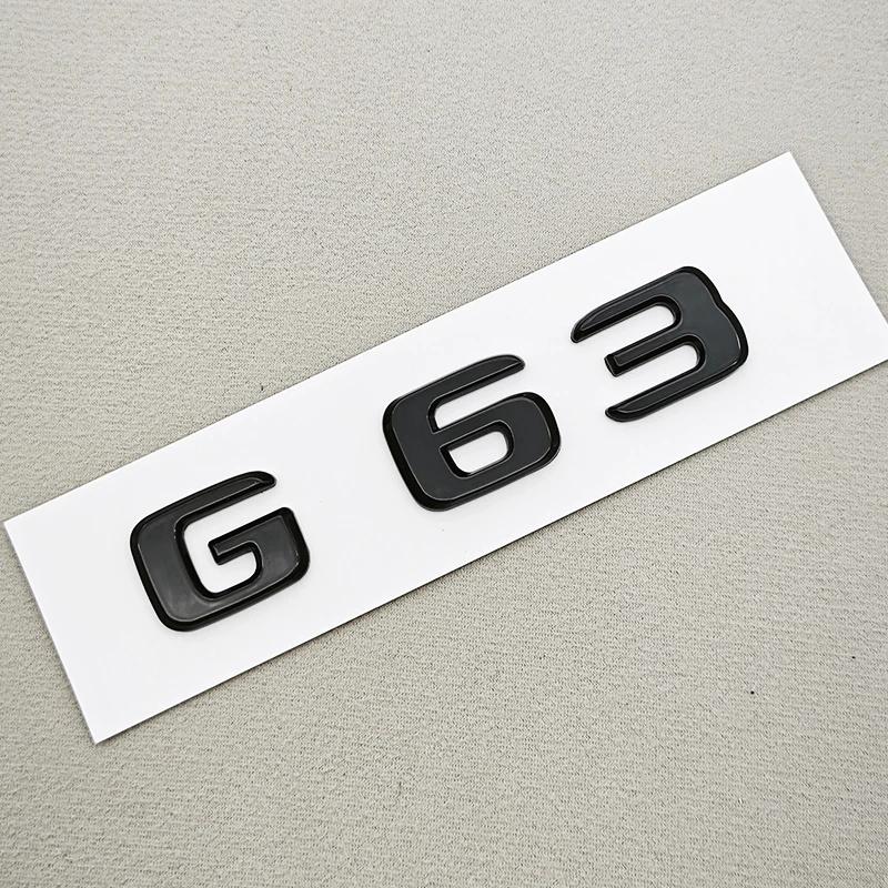 3D ABS Автомобильные Буквы Логотип G55 G63 G65 Наклейка Задний Багажник Шильдик Эмблема Наклейки Для AMG G55 G63 W463 Авто Аксессуары