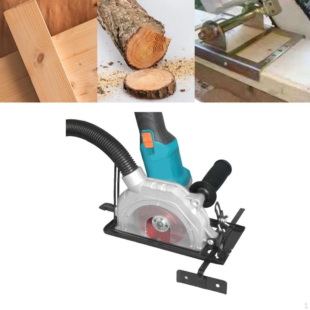 Angle Grinder Support Aluminum Alloy Stable 45Degree Adjustable Cutting Bracket