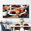 Vegetable Bread Fruit Kitchen Canvas Painting Posters and Prints Wall Art Pictures Cuadros Restaurant Home Decor No Frame
