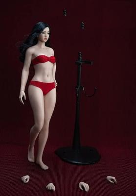 Масштабная фигурка TBLeague Pearl skin Красивая студентка колледжа Супер гибкое бесшовное тело Маленькая грудь Бикини входит в комплект Голова входит в комплект Азиатка