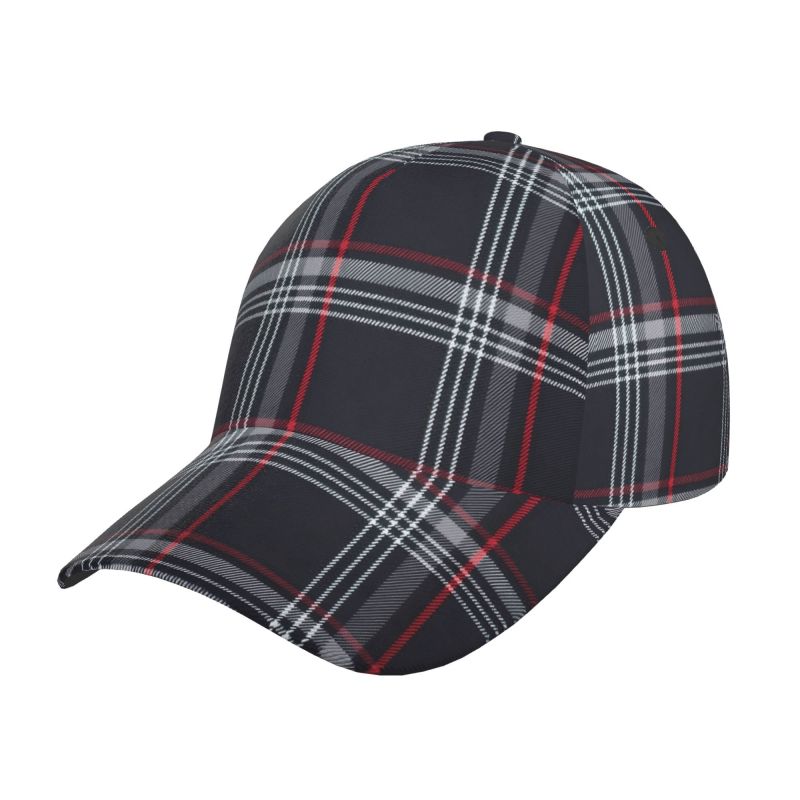 Индивидуальная Бейсболка в Клетку GTI Унисекс Регулируемая Кепка Snapback Винтажная Стиранная Кепка из Оксфорда Ретро Козырек Кепка