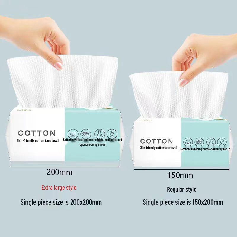 Плотное хлопковое полотенце для лица с жемчужным узором: Одноразовые, Двойного назначения, Мягкие для сухого/влажного очищения