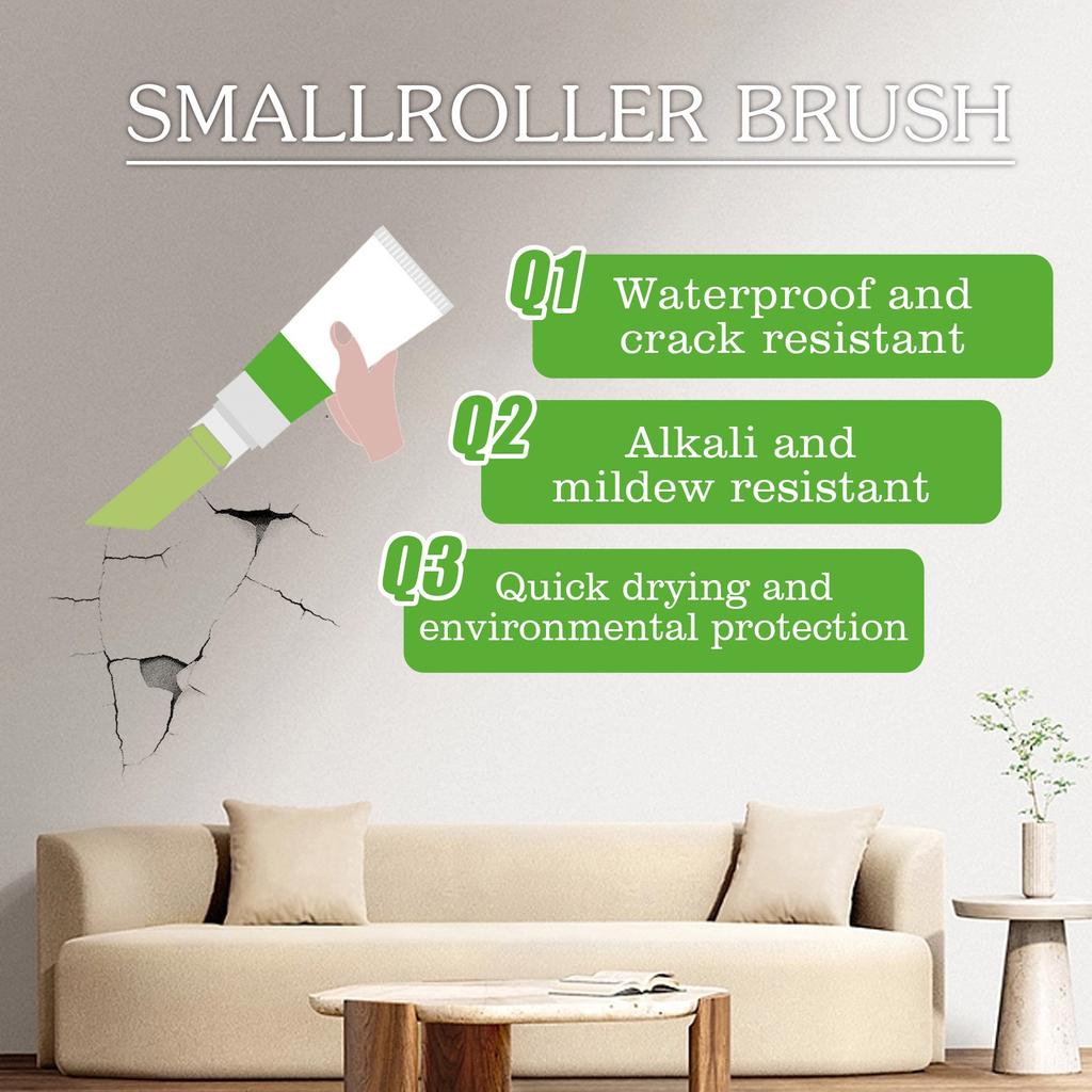 100 г белая настенная маленькая роликовая кисть для краски для внутренних стен, для бытовой стены, экологическая краска