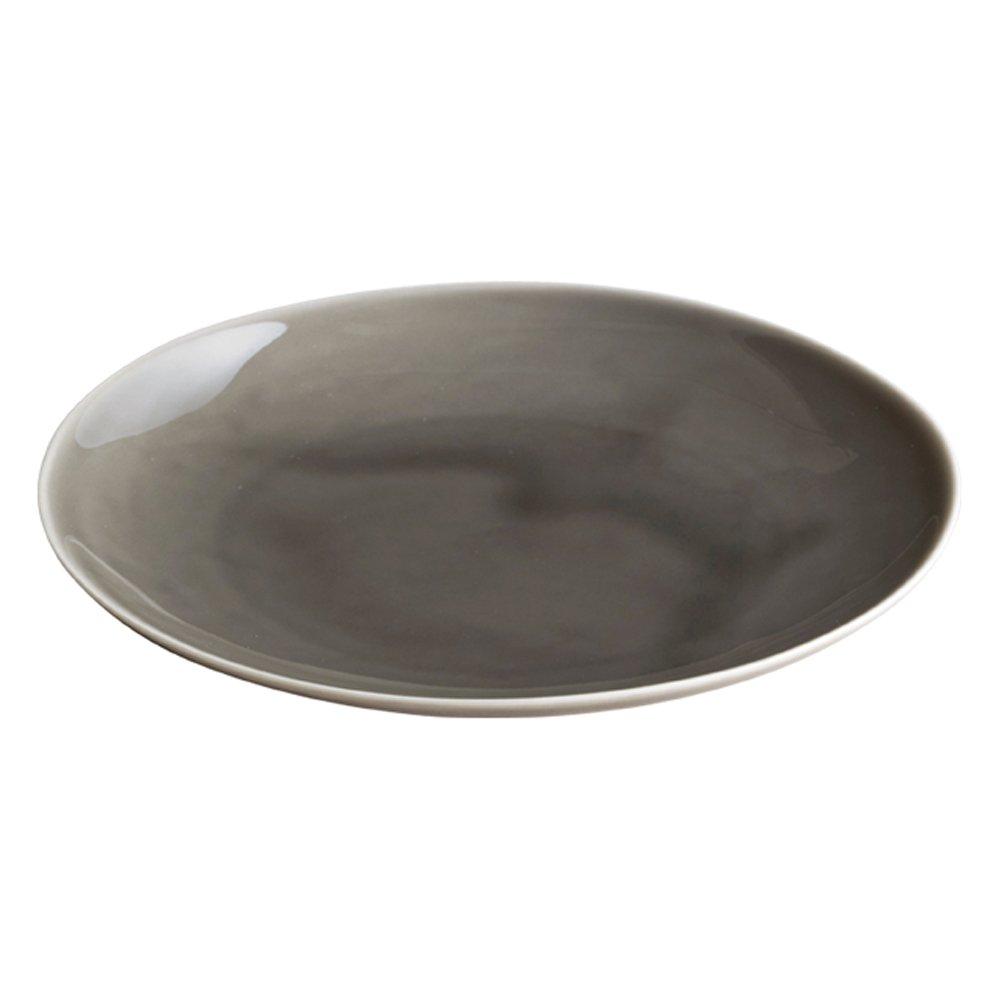 KINTO ATELIER TETE Light 34866 Тарелка, 180 мм, Серая,