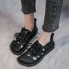 Casual Retro Beef Tendon Soft-soled Non-slip Sandals Women's Summer New Flat-soled 2 Casual Hole Shoes