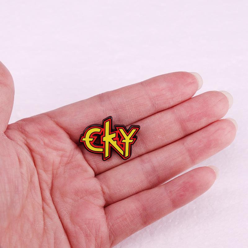 Значок-брошь с логотипом группы CKY - Подарок для фаната музыки