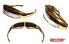 Stylish Golden Safety Glasses for Spot and Leisure UV Price per TW-003 Welding, Polishing, Use, Protection. pair.