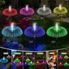 Solar Jellyfish Lights 7 Color Changing Solar Garden Lights Waterproof Outdoor Flowers Lamp Courtyard Pathway Landscape Decor
