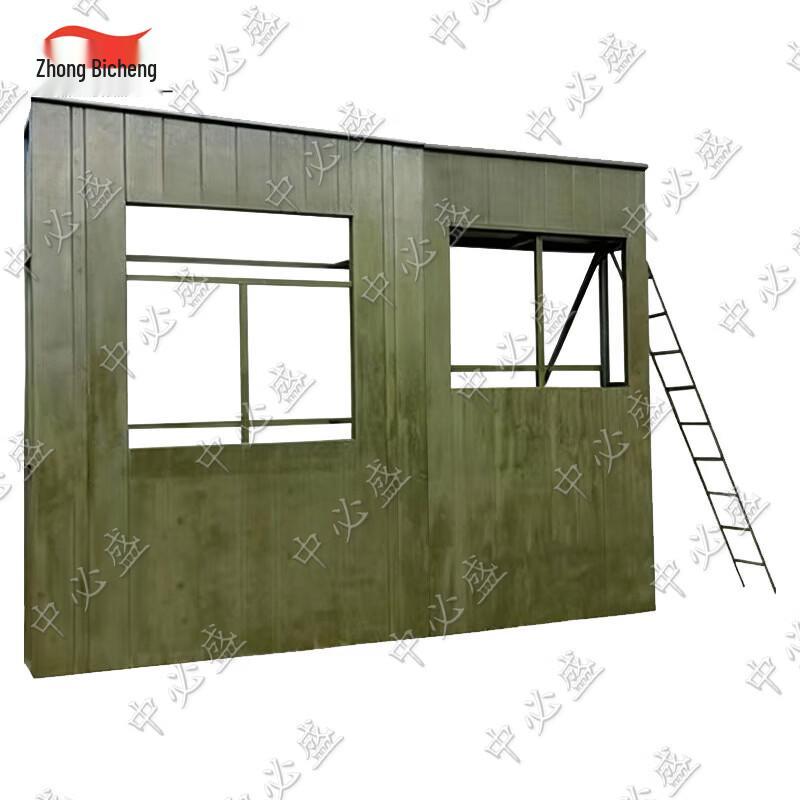 Flat Roof Climbing Wall & Platform Training System