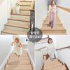 Ограниченная лестница для 70 x 22 см ковра XIWEIYI Stair Carpet 4 Адсорбционный коврик для пола Step Stair Prevents Предотвращает снижает нагрузку на ноги и предотвращает