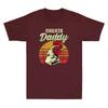 Chicken Daddy Distressed Funny Poultry Farmer Gift Unisexs Fathers Gift TShirt