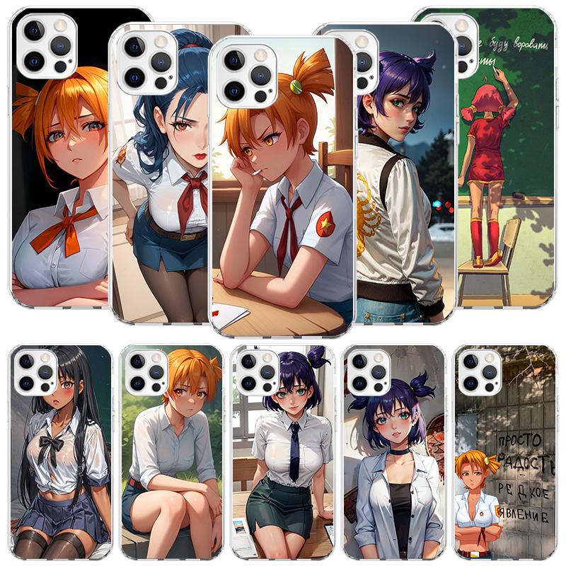 Everlasting Summer Anime Phone Case for Apple iPhone 17 Air 16 15 Plus 14 + 13 Mini 12 11 Pro Max 7 8 SE 16Max Soft Shell Cover