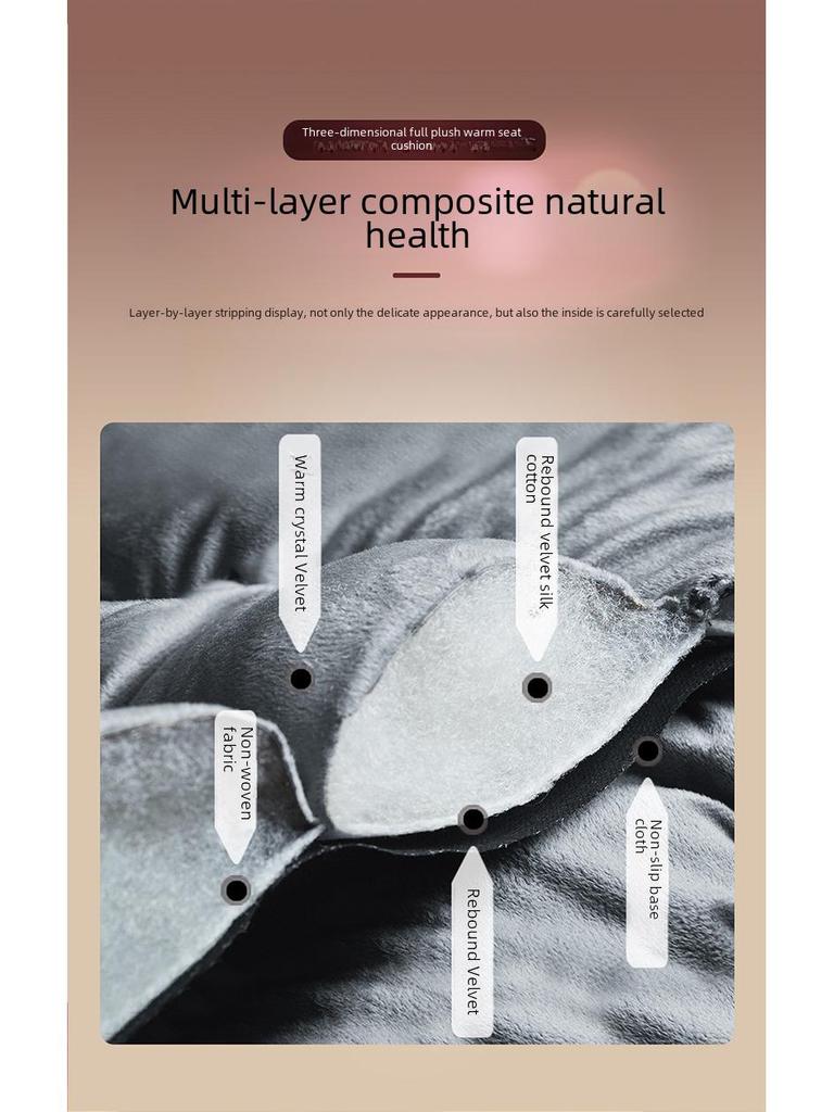 Зимняя подушка на сиденье автомобиля для внешней торговли, трансграничных перевозок.