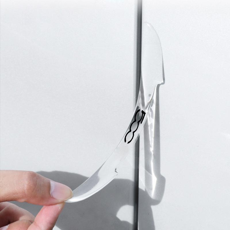 4 шт. противоударная полоса для двери автомобиля для Fiat 500 500l 500x 500e abarth electric