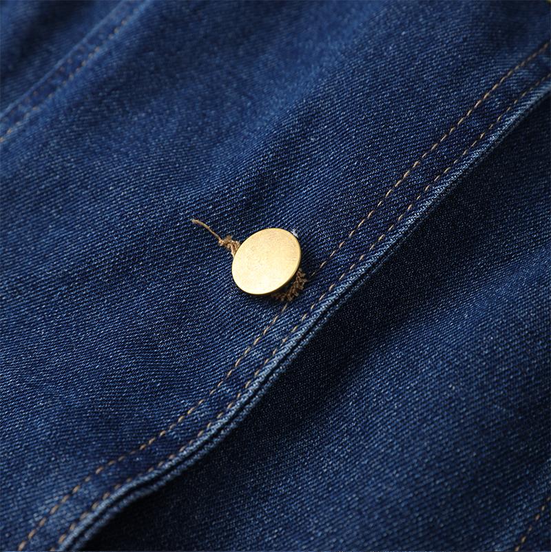 Повседневный джинсовый жилет женский однобортный с разрезом сверху без рукавов пальто свободная тонкая джинсовая куртка для поездок на работу новая мода