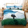 Game Sky Children of the Light Bedding Set Cartoon Anime Three-piece Set Adult Kid Bedroom Duvetcover Sets 3D Print Kawaii Beds