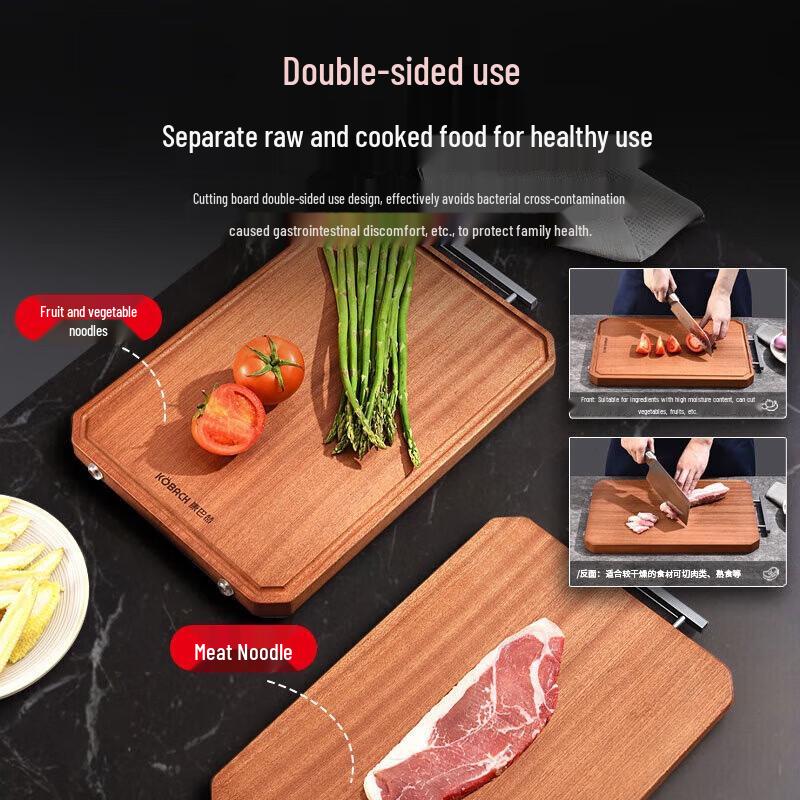 Kombach Thickened Solid Elm Wood Cutting Board