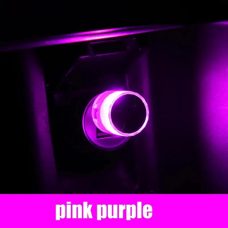 1pcs Car Mini USB Lights LED Decorative Lights, Atmosphere Lights Car PC Computer Portable Lights, Plug And Play Without Battery