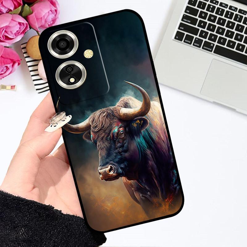 Чехол для OPPO A79 5G Чехол для OPPO A79 Чехол Funda Coque Цветочный Рисунок Мультяшный Силиконовый Мягкий ТПУ Бампер для Телефона Для OPPO A79 5G Чехлы