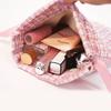 O-CHECK Candy Pop Tweed String Pouch