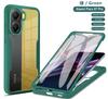 Для XIAOMI POCO X7 Pro 360 Чехол для телефона Полная защита Защитная пленка для экрана Защита объектива камеры Бампер Чехол Funda