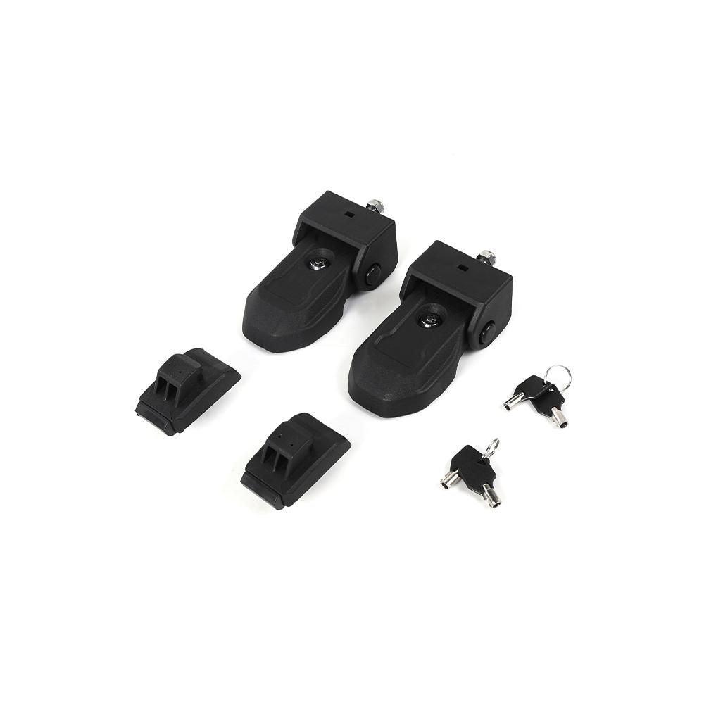 Car Hood Latches with Lock Hood Catch Kit for Jeep Wrangler JL & Gladiator JT 2018 Up Exterior Accessories