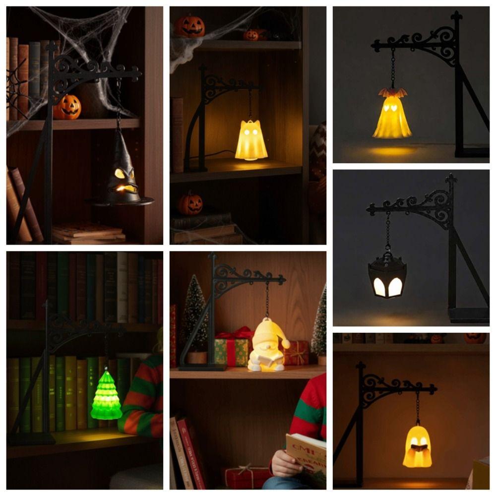 LED Light Bookshelf Insert Light Multi Styles Christmas Bookstand Decor Study Room