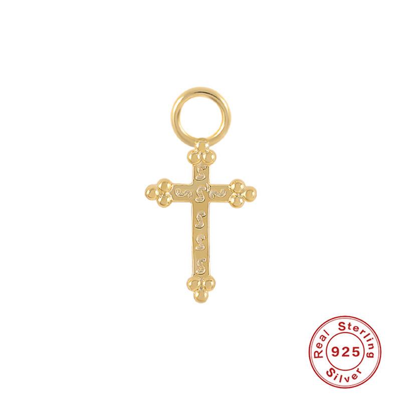 Серьги-шармы из стерлингового серебра S925, подвеска-шарм, серьги-подвески, аксессуары для серег, серьги для работы, подвеска-серьга, женские