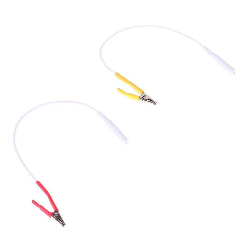 1 шт. зажим-крокодил для кабеля иглоукалывания иглы зажим для электронного лечения