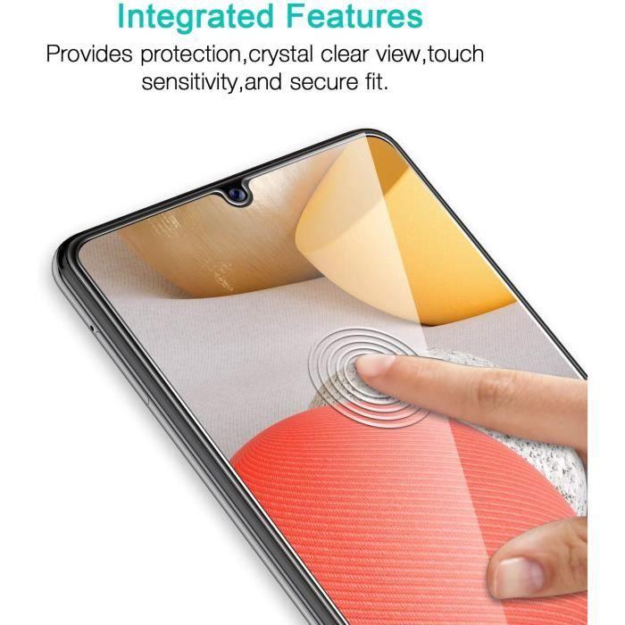 Vitre protection ecran pour Samsung Galaxy A12 Verre trempé incassable lot de [X2] Tempered Glass