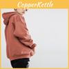 Cozy Autumn And Winter Pure Color Sweater With Long Bat Sleeves