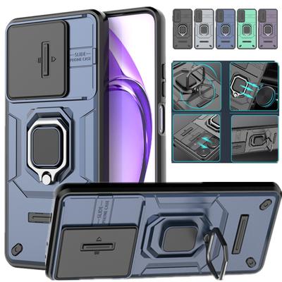 Противоударный чехол Armor для OPPO A40 4G A40M A60 A80 5G A3 Pro A3x Защитная крышка Магнитное кольцо Подставка Держатель Coque Fundas Capa