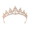 Rhinestone Queen Crown Baroque Vintage Bridal Tiara Halloween Party Wedding Hair Accessories  Party