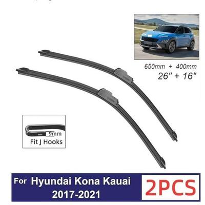 Для Hyundai Kona Kauai 2017-2025 26 + 16 Дворники Стеклоочистители