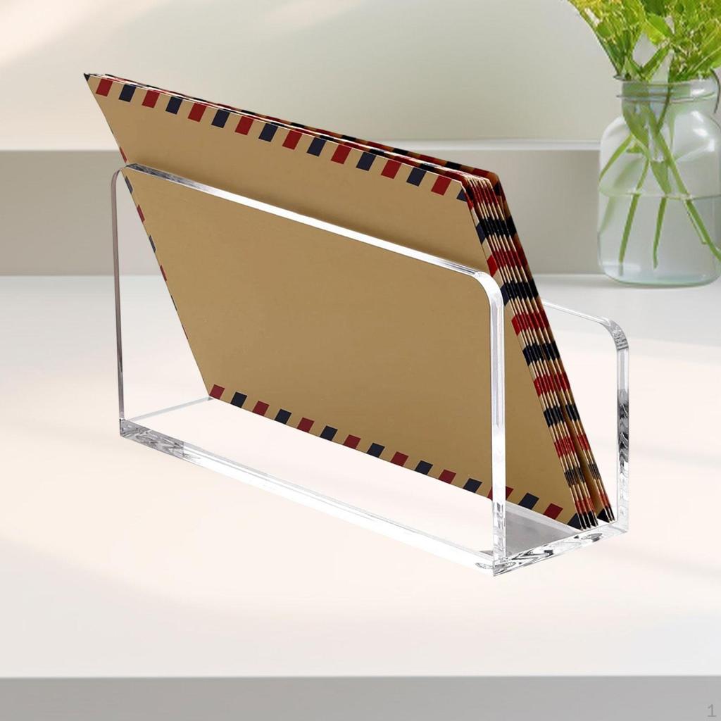 Настольный держатель для почты, подставка для сортировки писем, офисные принадлежности, вертикальная стойка-органайзер для сортировки счетов