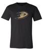 Футболка с потертым логотипом Anaheim Mighty Ducks S-6XL Отслеживание!!