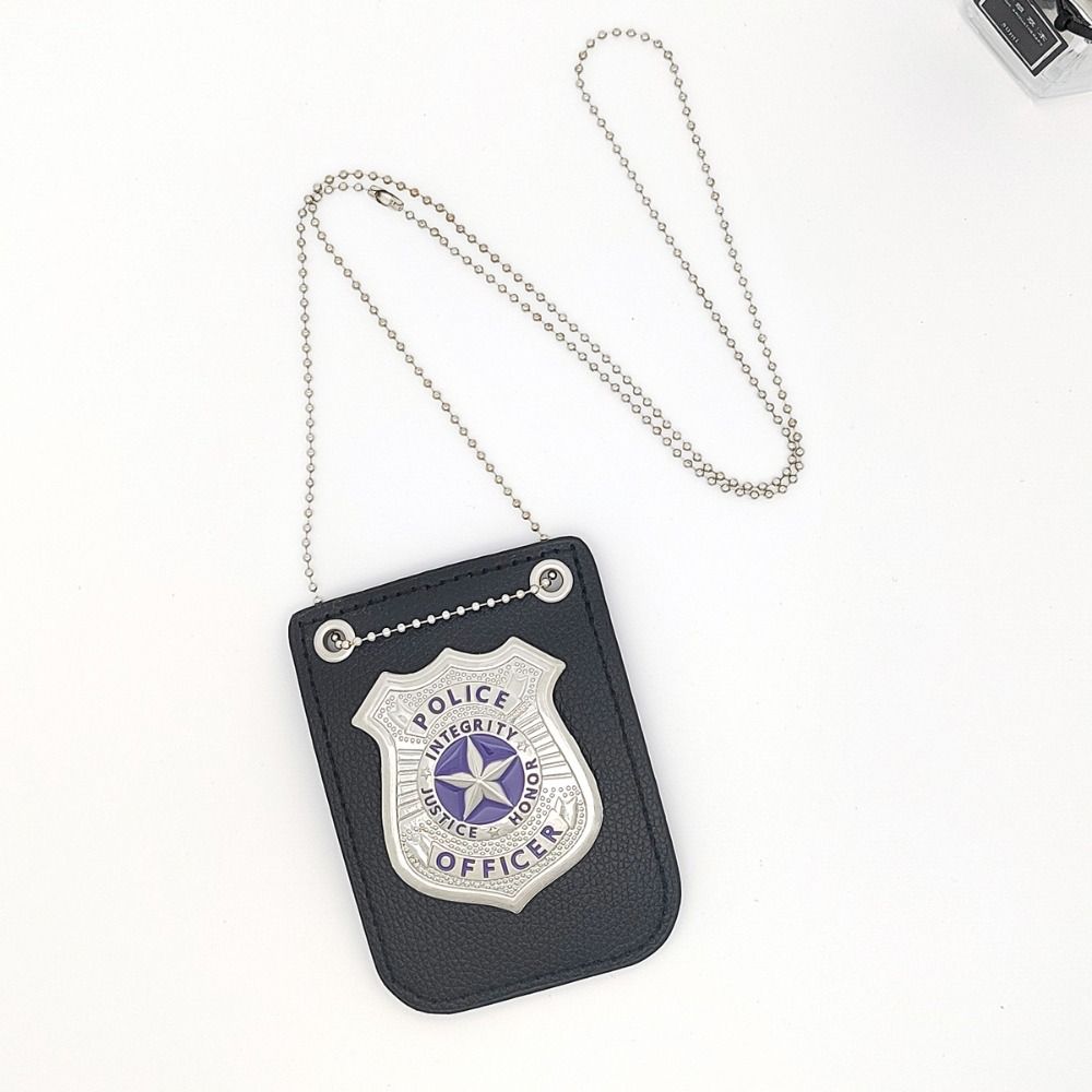 Pretend Play Police Role Play Toy Police Officer Simulation Police Badge Kids Toy