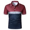 100% полиэстер Мужская летняя рубашка поло с коротким рукавом, модная деловая, повседневная, с коротким рукавом, для гольфа, мужские спортивные топы Spell Color