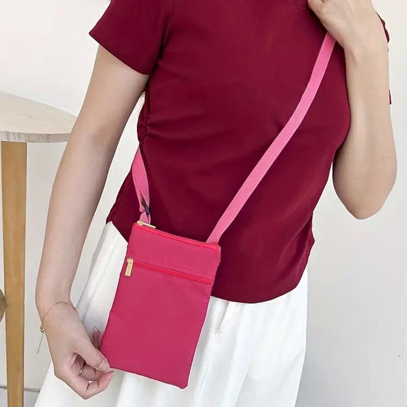 Women's Fashionable And Casual Touch Screen Phone Bag Cross Carrying Cute And Fashionable Key Phone Small Shoulder Bag For Girls Single Shoulder Bag