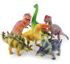 CORPER TOYS Dinosaur Set Dinosaur Soft Vinyl Figure Toy Dinosaur Toy Cute Animal Figure Boys Girls Toys PVC Pronunciation Design Pack of 6