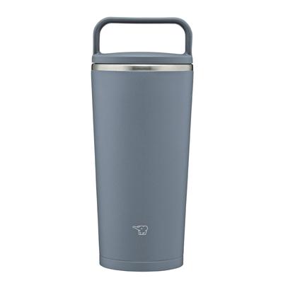 Бутылка для воды Zojirushi Mahobin Carry Tumbler объемом 300 мл с ручкой, пригодна для мытья в посудомоечной машине, бесшовная, только 2 точки ухода, цвет Urban Blue SX-JS30-AM