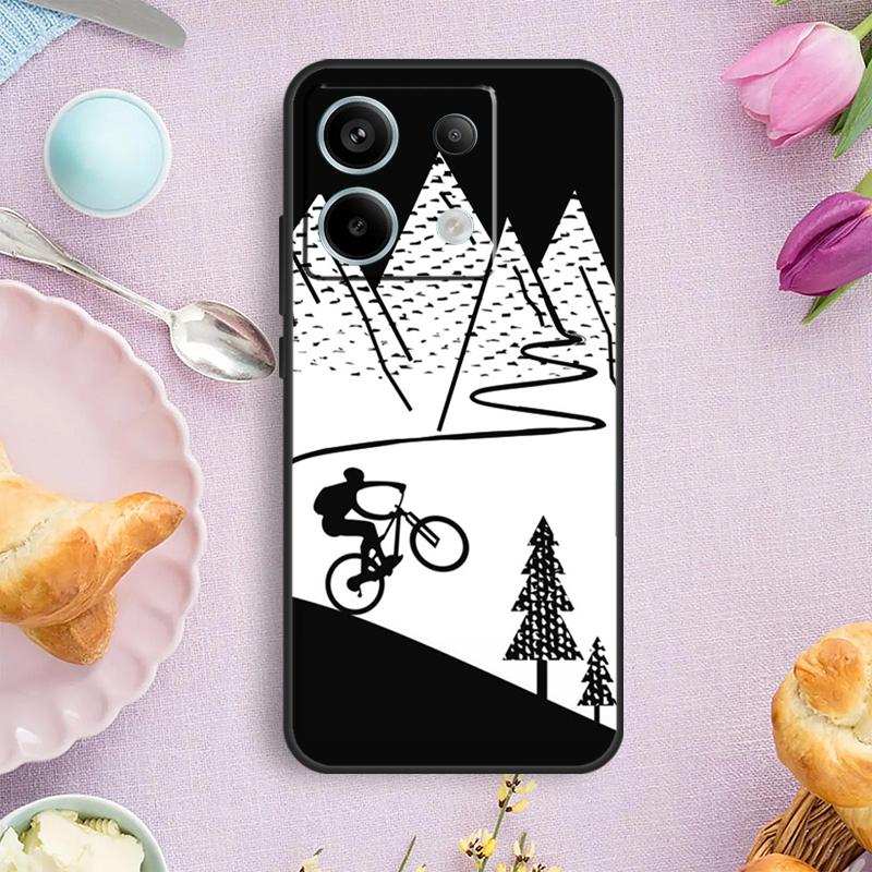 Чехол для велосипеда MTB Горный велосипед Велосипед Для Xiaomi Redmi Note 14 10 11 12 13 15 Pro Plus Чехол Для Redmi 15 15C 13C 12C 10C 14C