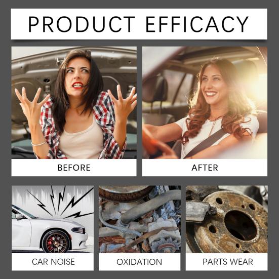 Engine Protectant Anti-Wear Additive Enhanced Performance Power Friction Protection Long-lasting Engine Oil Treatment