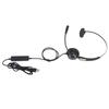 Customer Service Headset Head Mounted Noise Cancelling Wired Ergonomic Call Center Headphone for
