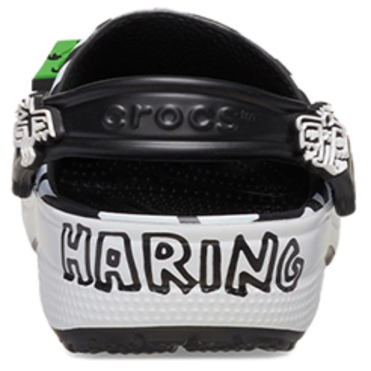 Crocs Кроссовки Classic Clog Keith Haring Unisex Black White 209488-001