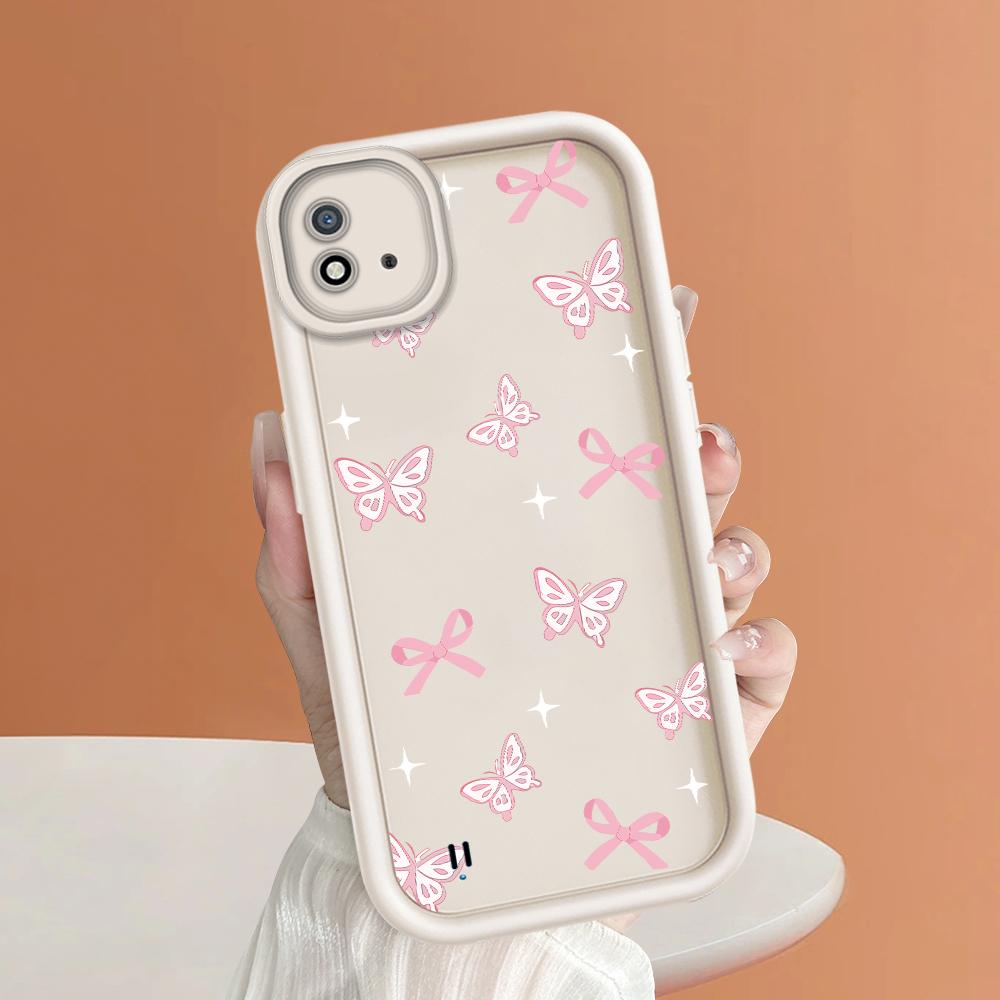 Мягкий силиконовый квадратный чехол с рисунком лестницы для телефона, полное покрытие, противоударный защитный резиновый чехол для камеры для OPPO Realme