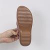 Women's Chain Decorative Wedge Sandals, Casual Open-toed Platform Shoes, Comfortable Sandals