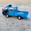 1/32 ISUZU NHR Alloy Car Model Diecasts Metal Dump Truck Vehicles Model Sound and Light Simulation Collection Childrens Toy Gift