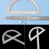 Goniometer Angle Meter Measuring Ruler Metal Angle Finder Protractor Woodworking Tools Angle Ruler