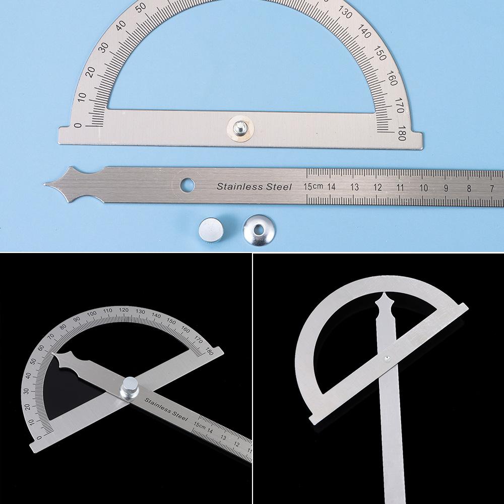 Goniometer Angle Meter Measuring Ruler Metal Angle Finder Protractor Woodworking Tools Angle Ruler